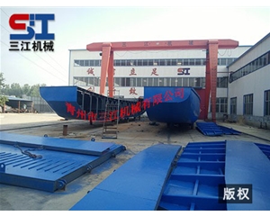 發往斐濟共和國的駁船制造完成